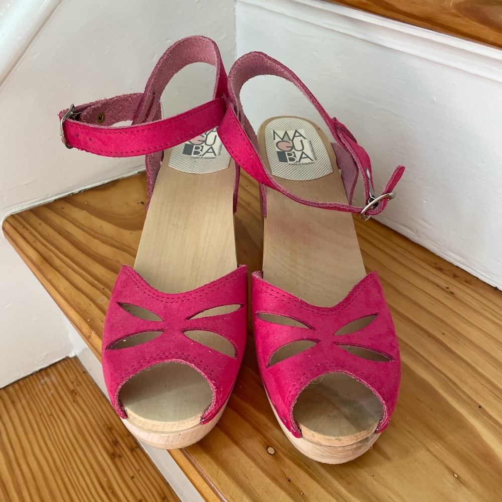 Maguba of Sweden wooden clogs!